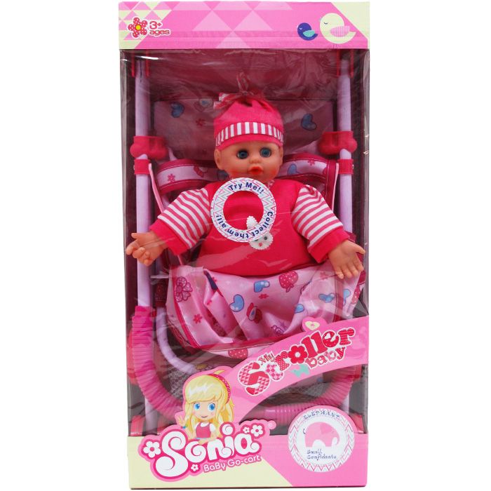 9 Wholesale Soft Doll With Metal Stroller