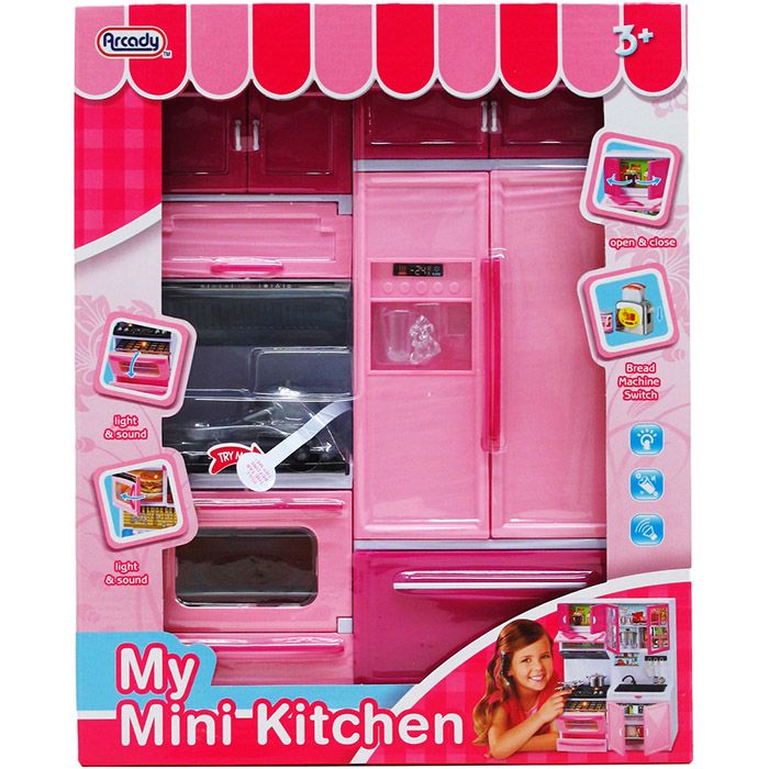 12 Pieces 2pc 12.25" B/o Kitchen Stove & Fridge - Girls Toys