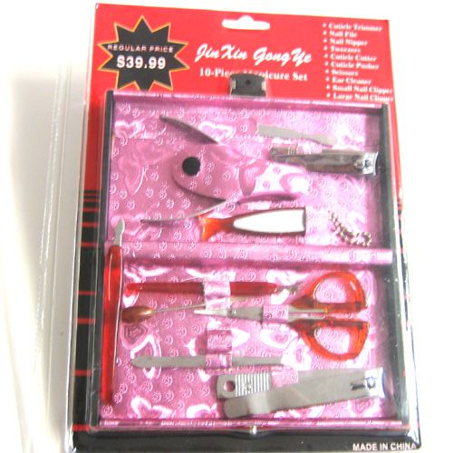 48 Pairs of 10 Piece Manicure Set 