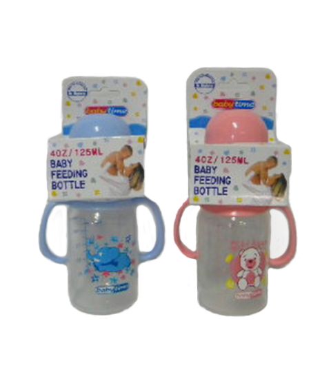 48 Pieces of Plastic Baby Bottle With Handles