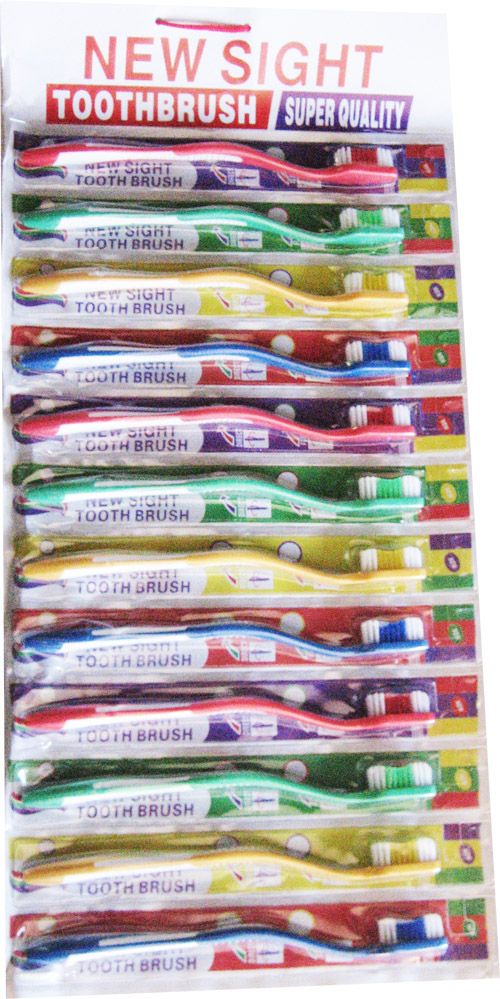 48 Pieces 12 Piece Pack Toothbrush - Toothbrushes and Toothpaste