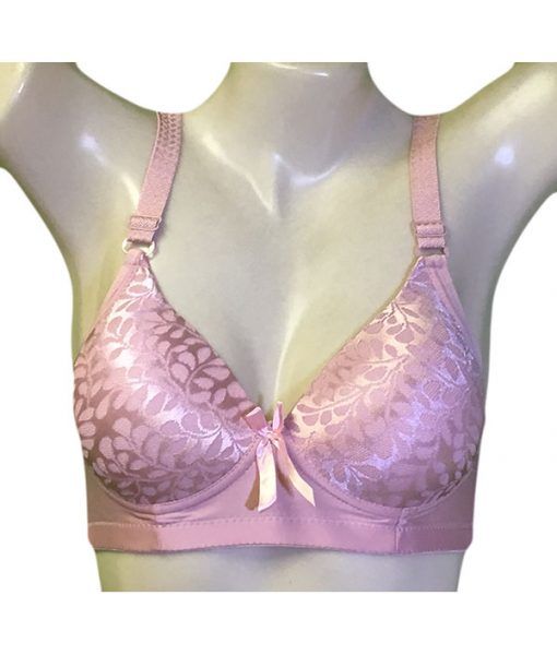 36 Wholesale Rose Lady's Padded Wireless Bra In Size 34c - at 