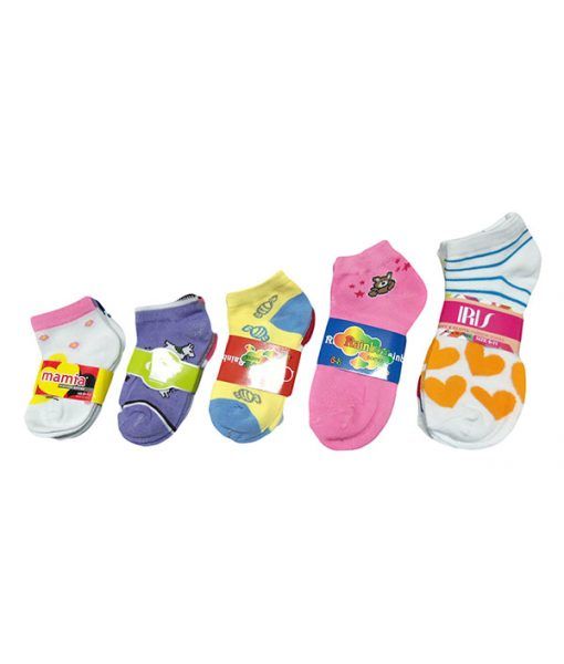 168 Pairs of GT-Girl Design Spandex Sock. Size 0-12