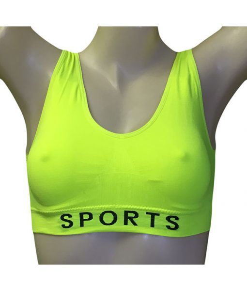 144 Bulk Femina Lady's Seamless Sports Bra at