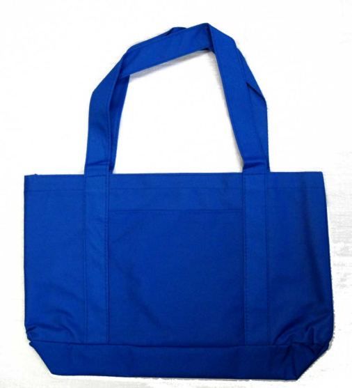 24 Pieces Blank Tote Bag In Royal Blue - Tote Bags & Slings - at ...