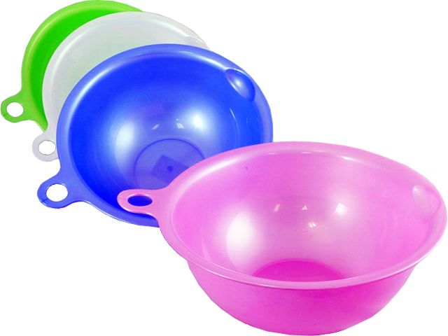 48 Pieces of Round Salad Bowl With Spout