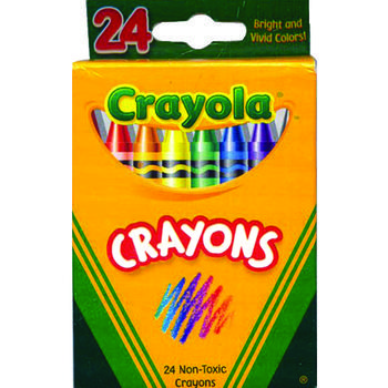 48 Wholesale Crayons - 24 Count
