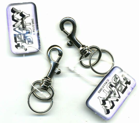 288 Wholesale 2 Metal Clip Keychain - at 