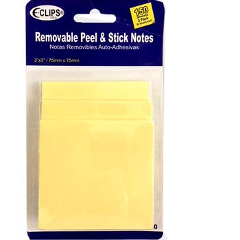 48 pieces of Sticky Notes, 3" X 3", 150 Sheets