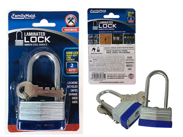 96 Pieces of Laminated Lock, Long Shackle