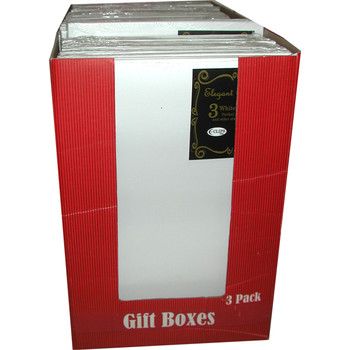 30 Pieces Gift Boxes - 3 Pack - Medium Size - 9.5" X 14" - Boxes & Packing Supplies