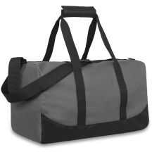 24 Wholesale 17 Inch Duffel Bag Grey Color Only