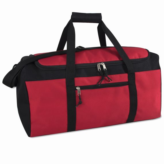 24 Wholesale 22 Inch Duffel Bag Red Color Only
