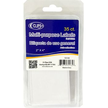 36 Packs of Multipurpose White Labels - 35 Count