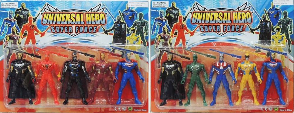 72 Wholesale 5.5 In Action Figures