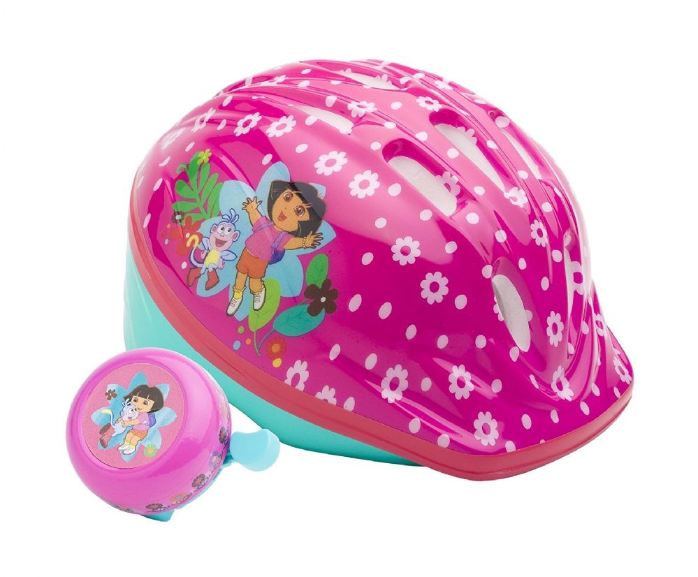 12 Pieces of Dora The Explorer Kids Helmet