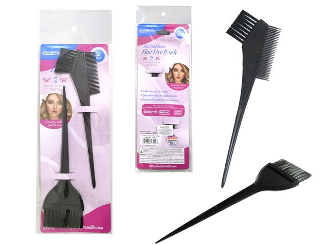 288 Pieces of 2pc Hair Dye Brushes Set