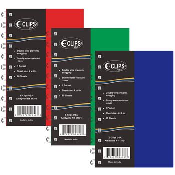 48 pieces of Poly Notebook - Assorted Colors