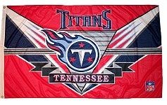 Tennessee Titans Logo Flag - 3' x 5'