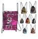 12 Wholesale 15"x11.5" Reversible Sequin Drawstring Backpack