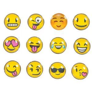144 Pieces of Emoji Magnet