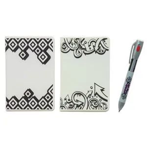 12 pieces of Uv Magic Notebook With 4 Color Uv Pen