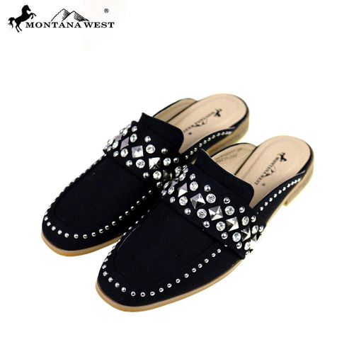 12 pairs of Montana West Studs Collection Mule Sold By Case