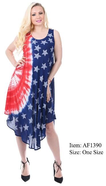 12 Wholesale Wholesale American Flag Umbrella Dresses - at ...