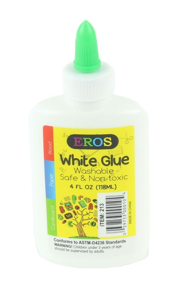 120 Wholesale Washable School Glue - 4oz
