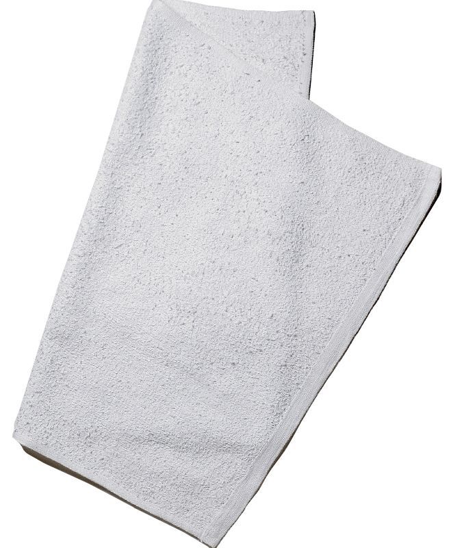 240 Wholesale Economical Rally Fingertip Towels - White