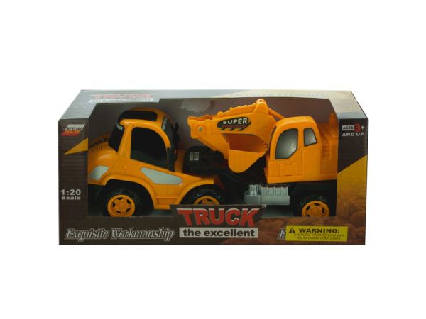 6 Wholesale Friction Powered Toy Construction Truck