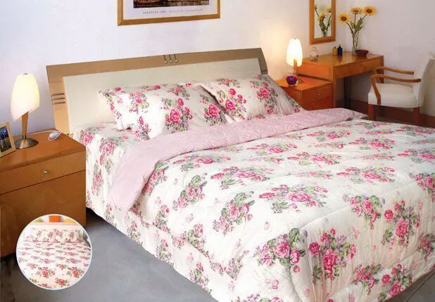 6 Pieces of 230 Floral Printed Sheet Set Queen Size Assorted Styles
