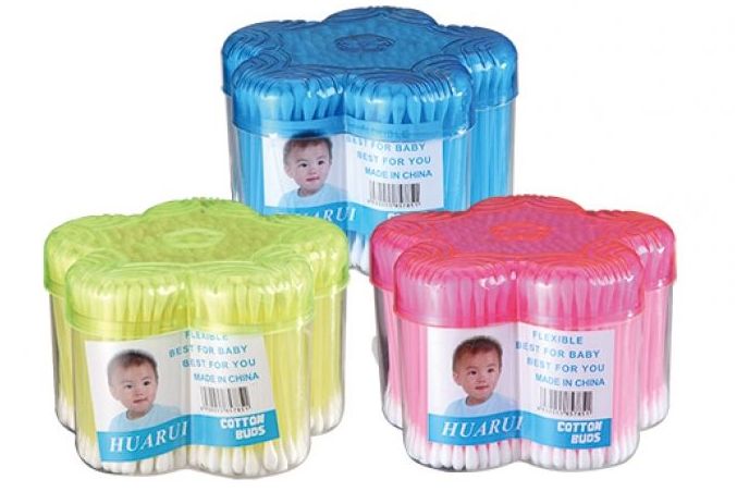 120 Pieces of 500 Cotton Swabs