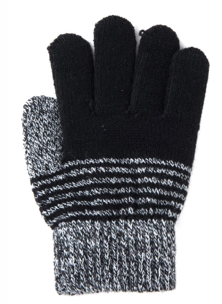 72 Pairs of Kids Winter Striped Gloves