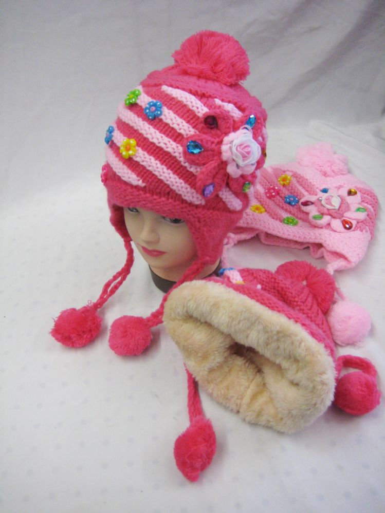 36 Pairs of Girls Warm Winter Beanie Hat