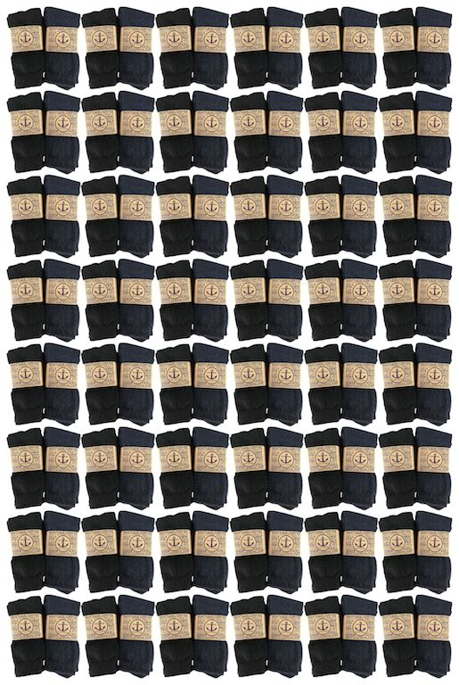 60 Pairs of Yacht & Smith Men's Winter Thermal Crew Socks Size 10-13
