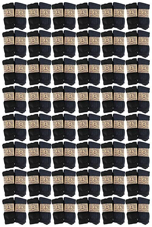 60 Pairs Yacht & Smith Men's Winter Thermal Socks Size 10-13 - Mens Thermal Sock