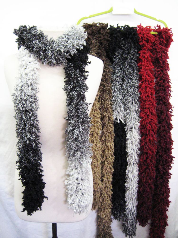 24 Pieces of Womens Fashion Knit Winter Scarf
