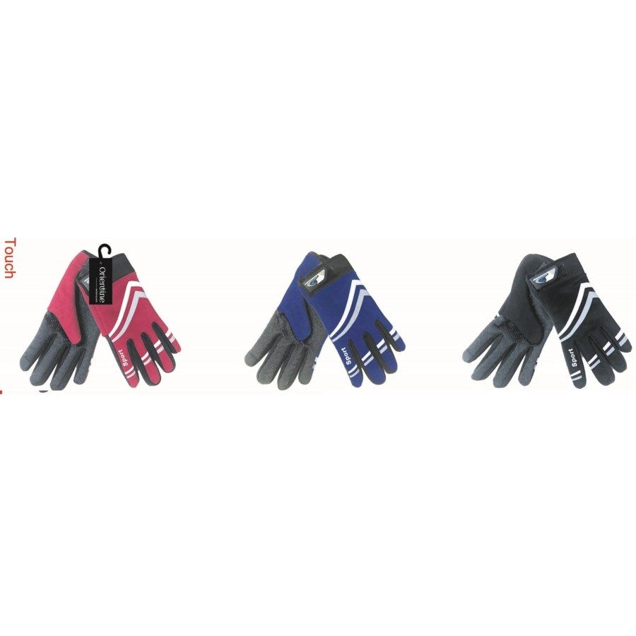 36 Pairs of Men's Touch Sport Glove In Assorted Colors