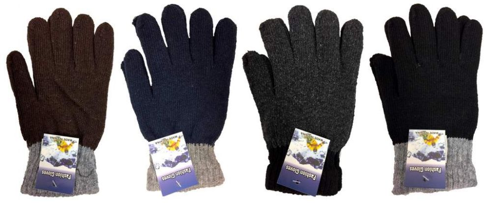 48 Pairs of Knitted Glove Adult Size