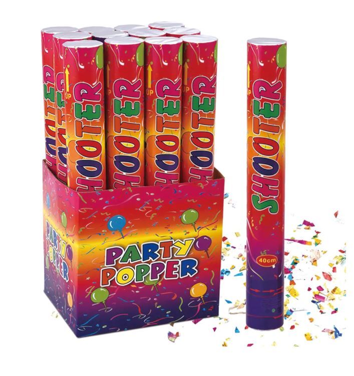72 Wholesale 24" Inch Party Poppers