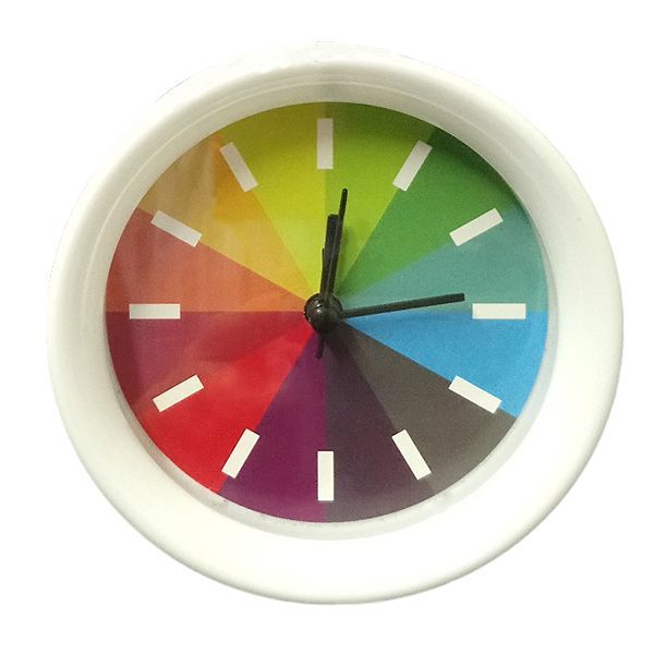 36 Pieces of Rainbow Design Clock