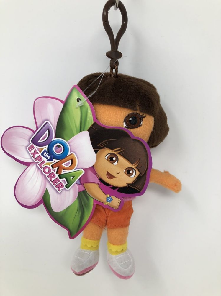 48 Pieces Cute Mini Size Dora The Explorer Plush Stuffed Animal Key