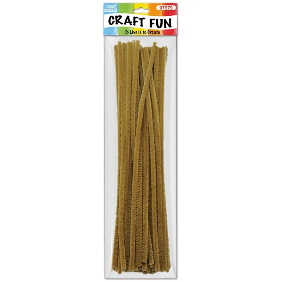144 Pieces of Forty Count Tinsel Stems Coffee