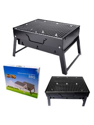 12 Pieces of Portable Grill Black Small