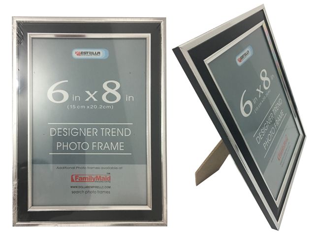 48 Wholesale Desinger Trend Photo Frame 6x8 - at 