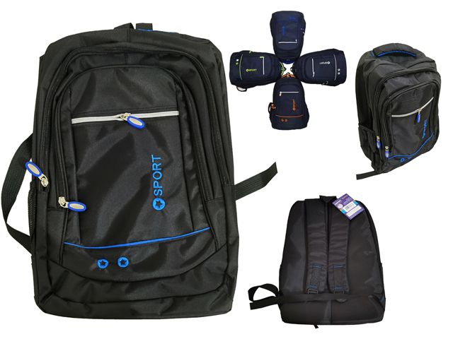 48 Pieces of 3 Compartments Backpack