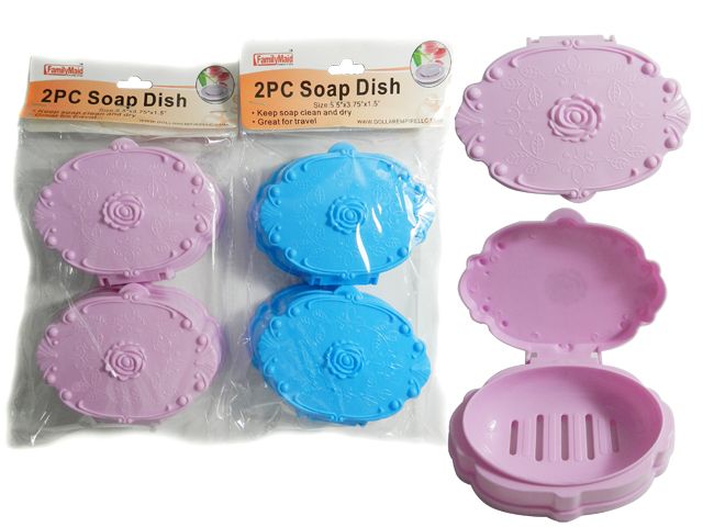 24 Pieces of 2 Piece Soap Dishes