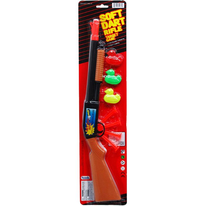 48 Pieces of Soft Dart Toy Rifle Play Set In Blister Card