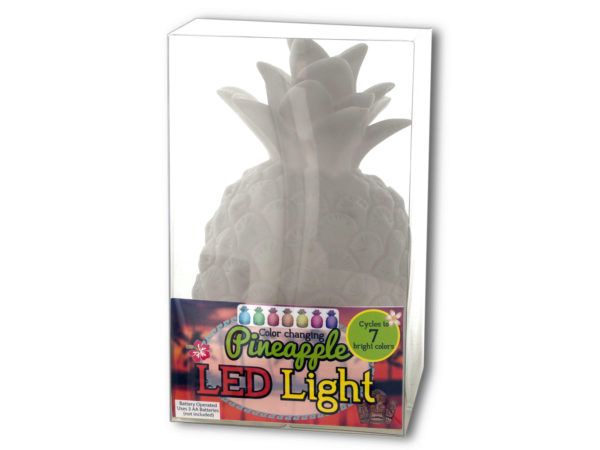 12 Wholesale Color Changing Pineapple Led Light